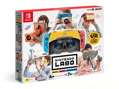 Kit Nintendo Labo VR che utilizzava lo Switch originale come display. (Fonte: Nintendo)