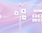 Le ultime funzioni della barra laterale di Opera One. (Fonte: Opera)