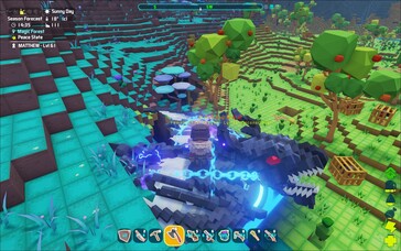 Nella foto: uno screenshot di gioco tratto da PixARK.