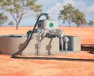 Charlotte è un robot esapode per i processi di costruzione. (Fonte: Crest Robotics)