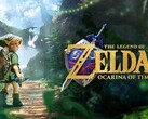 Illustrazione promozionale ufficiale del remake di The Legend of Zelda: Ocarina of Time.