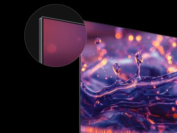 Il televisore ha una cornice abbastanza sottile (Fonte: Xiaomi)