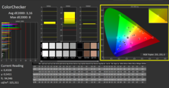 CalMan - ColorChecker (calibrato)