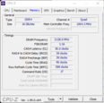 Systeminfo: Memoria CPU-Z