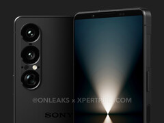 L'Xperia 1 VII ha alcuni misteriosi sensori sopra la sua fotocamera con zoom a periscopio. (Fonte immagine: OnLeaks & XpertPick)