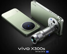 Uno scatto di Vivo X300s con il suo accessorio teleconvertitore ufficiale collegato.