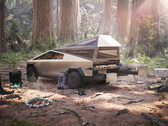 Se i suggerimenti sulla ricarica bidirezionale si concretizzeranno, questa immagine potrebbe finire per assomigliare molto di più a un glamping. (Fonte: Tesla)