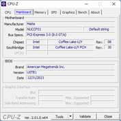 CPU-Z: Scheda madre