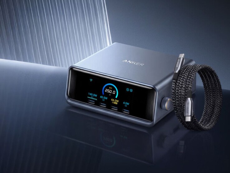 Il caricatore intelligente da tavolo Pro+ di Anker da 250W