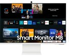 Lo Smart Monitor M8 di Samsung è ora disponibile in due dimensioni. (Fonte: Samsung)