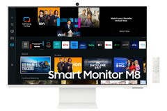 Lo Smart Monitor M8 di Samsung è ora disponibile in due dimensioni. (Fonte: Samsung)