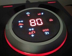 EPOS | Sennheiser GSX 1200 PRO LED touch display da vicino (fonte: propria)