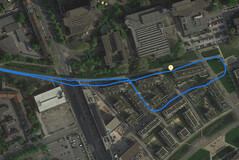 GPS test: RugGear RG655 - Punto di svolta