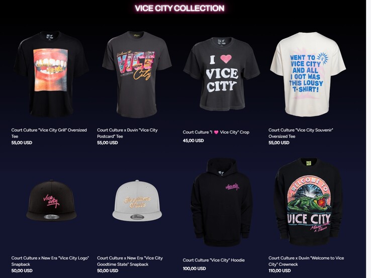 La Vice City Collection del marchio Court Culture dei Miami Heat.