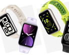 La serie Band 11 sembra presentare alcuni quadranti ispirati a watchOS. Nell’immagine: una foto promozionale della linea.