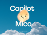 Un'immagine promozionale del compagno Mico AI di Copilot