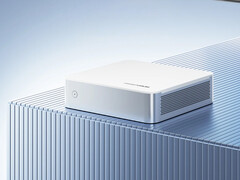 Il modello M1-1390 è disponibile a partire da 399 dollari. Nella foto: un'immagine promozionale che mostra il design del mini PC.