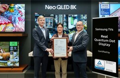 TV e display Samsung TV QLED Certificazione della tecnologia Samsung Quantum Dots (fonte: Samsung)