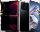 Sony Xperia 1 III vs. Xiaomi Mi 11 Ultra: gli smartphone Snapdragon 888 messi alla prova della velocità. (Fonte immagine: Sony/Xiaomi/TechNick - modificato)