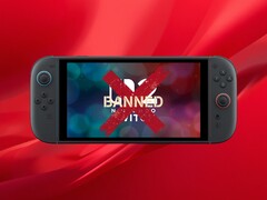 Viene mostrata la console Switch 2 vietata