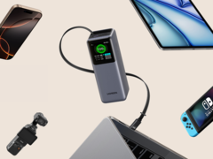 È stato presentato il Nexode Power Bank di Ugreen con cavo retrattile (nella foto). (Fonte: Ugreen)