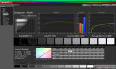 Scala di grigi prima della calibrazione