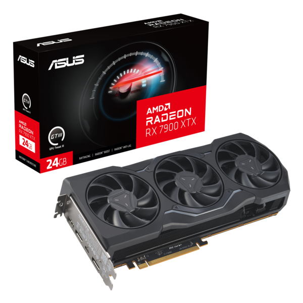 Radeon RX 7900 XTX - La scheda grafica più forte di AMD, con eccellenti prestazioni grezze (Fonte: ASUS)