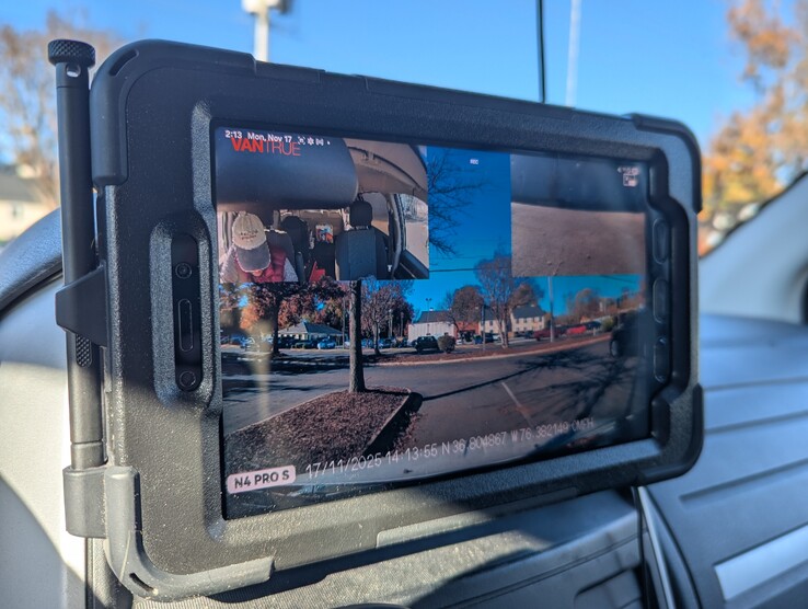 Il flusso video via WiFi funziona molto bene