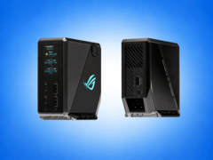 Dock di ricarica ROG Flux con potenza di 260 W, ricarica da 140 W e display LCD da 1,9 pollici