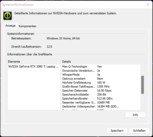 Nvidia Systeminfo