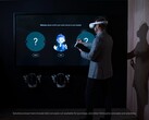 Concept Nyx utilizzerà la realtà virtuale e la realtà mista per cambiare il modo in cui le persone si connettono per riunioni di lavoro o sessioni di gioco. (Tutte le immagini sono di Dell)