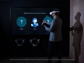 Concept Nyx utilizzerà la realtà virtuale e la realtà mista per cambiare il modo in cui le persone si connettono per riunioni di lavoro o sessioni di gioco. (Tutte le immagini sono di Dell)