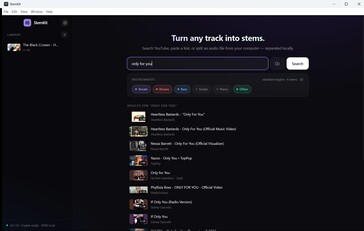 Oppure cerca direttamente nel database di YouTube.