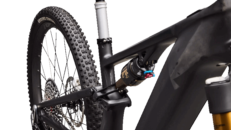La S-Works Turbo Levo R Ultralight è dotata della tecnologia di sospensione GENIE di Specialized