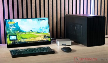 Geekom A7 con Razer Core X e Nvidia GeForce RTX 3060 Ti