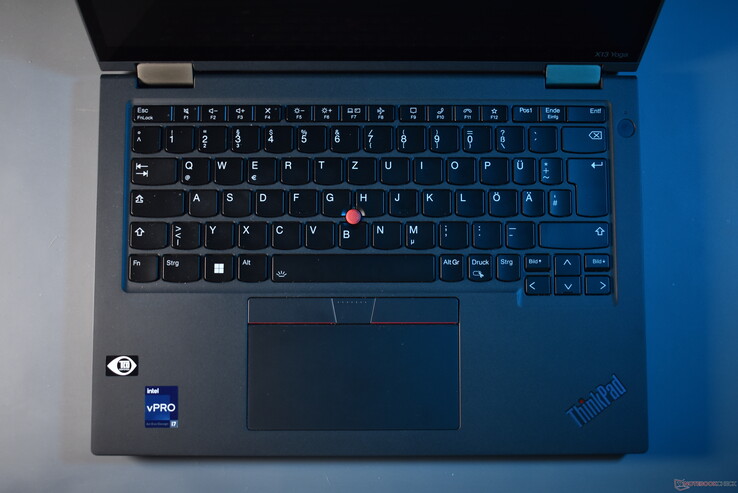 Lenovo ThinkPad X13 Yoga Gen 3: dispositivi di input