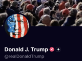 L'account di DJT su Truth Social