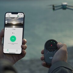 DJI farà debuttare il suo nuovo beacon di tracciamento insieme all'Air 3S la prossima settimana. (Fonte immagine: @JasperEllens)