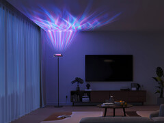 Lampada da terra Govee Uplighter nel soggiorno (Fonte: Govee PR)