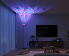 Lampada da terra Govee Uplighter nel soggiorno (Fonte: Govee PR)