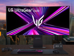 UltraGear OLED 45GX900A è il terzo monitor GX9 da 45 pollici che LG ha rilasciato quest&#039;anno. (Fonte: LG)