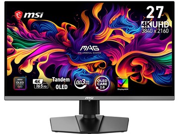 Parte anteriore di MSI MAG 272UP QD OLED E16