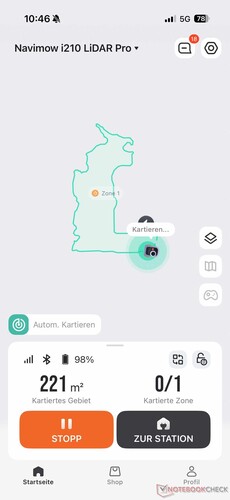 La mappatura automatica è in corso