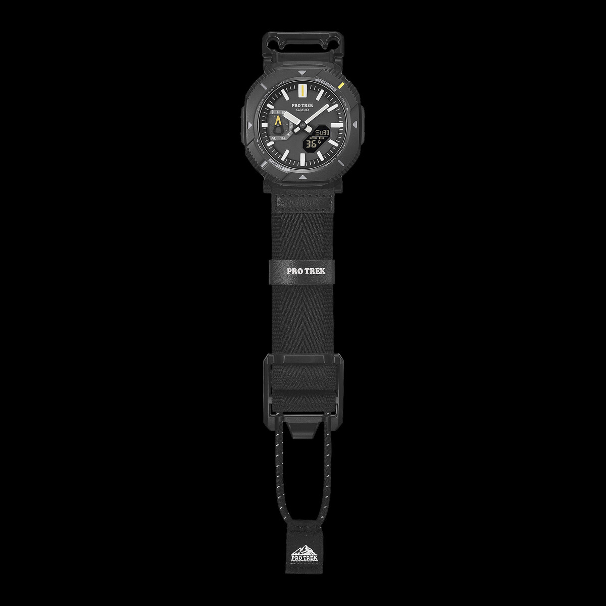 Casio PRO TREK PRJ-B001B-2ER Orologio Unisex | Solare, Bluetooth, Analogico-Digitale, Cinturino In Nylon Blu