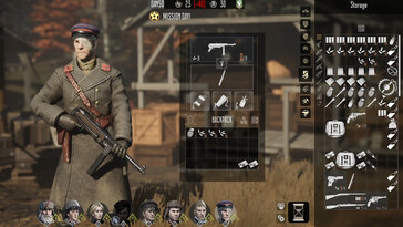 Nella foto: Una schermata di gioco di Partisans 1941.
