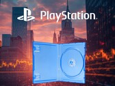 Banner relativo alle azioni Sony raffigurante una custodia fisica di un gioco vuota
