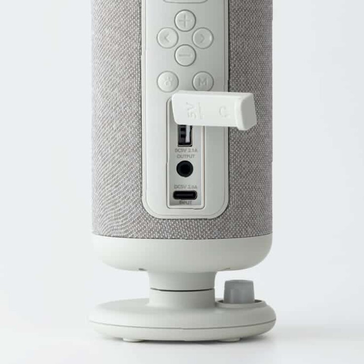 Il Crankspeaker può ricaricare gli smartphone attraverso la sua porta USB-A. (Fonte: Rhythm)