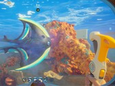 Uno screenshot di una versione moddata di Subnautica 2 che presenta creature uccidibili