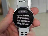 Un orologio Galaxy con la nuova funzione beta. (Fonte: Max Weinbach via 9to5Google)