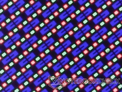 Subpixel OLED nitidi senza problemi di granulosità